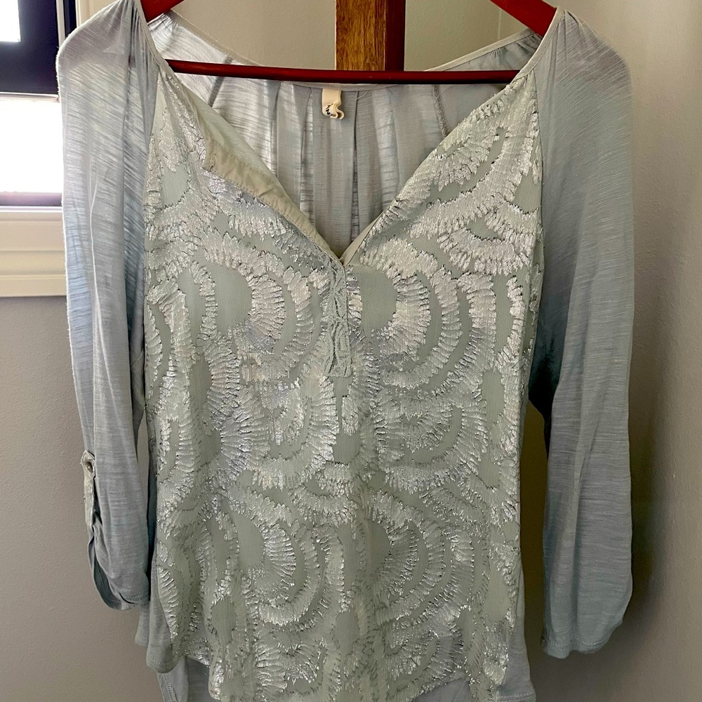 Silver Women’s Blouse by Tiny